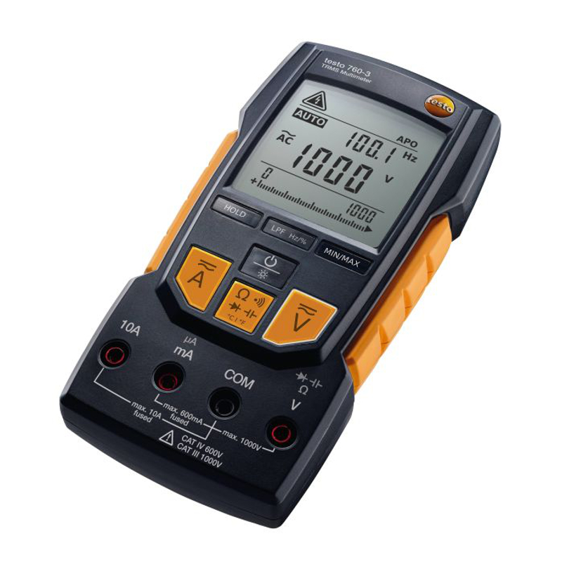 Testo 760-1/760-2/760-3 Digital Multimeters with New Auto Range Detection