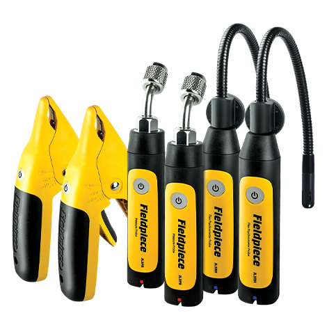 Fieldpiece JL3KH6 Job Link Smart Probe Charge and Air Kit