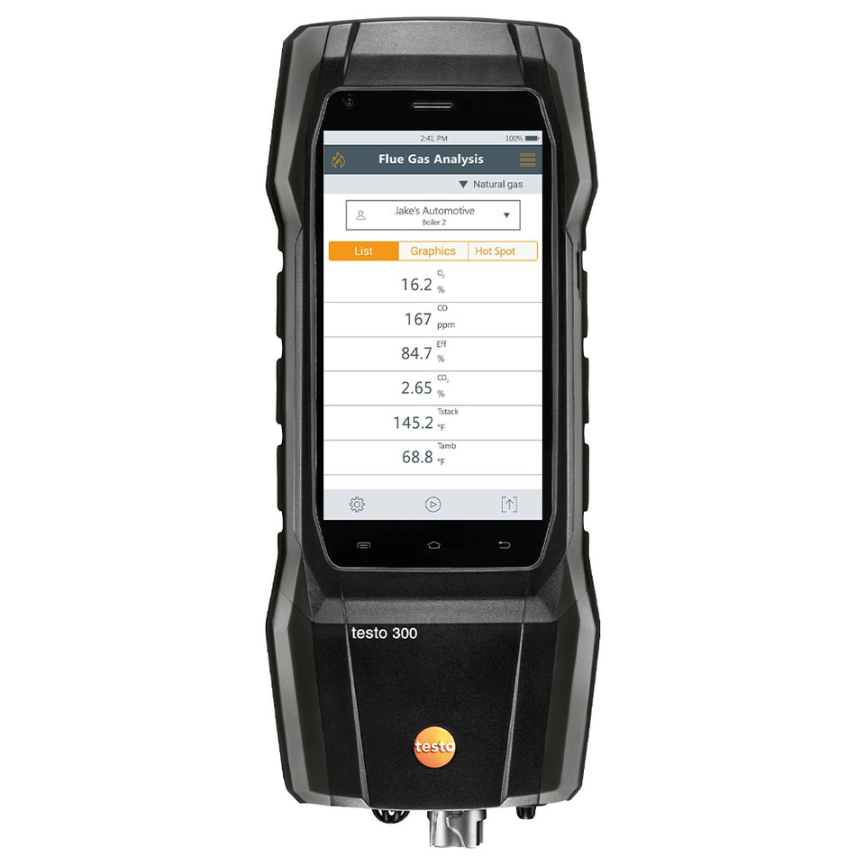 Testo 300 Combustion Analyzer