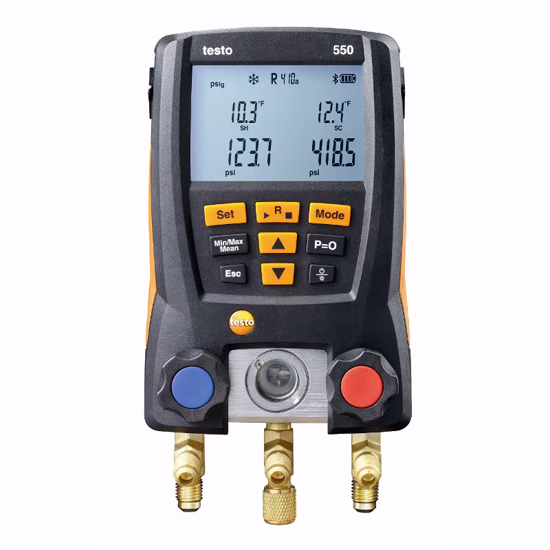 Testo 550 Digital Manifold with Bluetooth 0563 1550