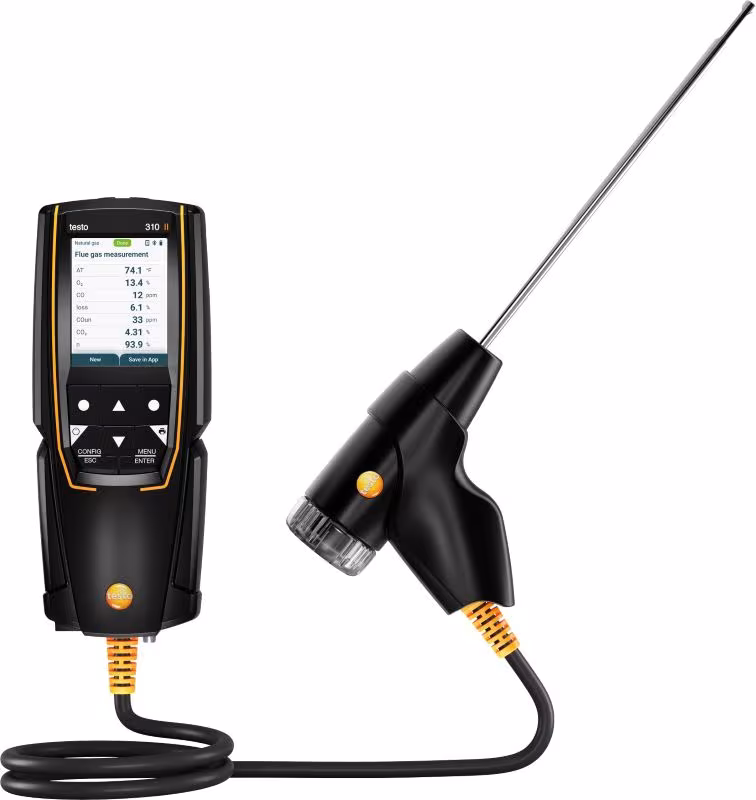 Testo 310 II Combustion Analyzer