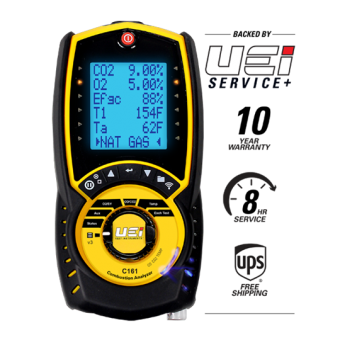 UEi C161 Combustion Analyzer 